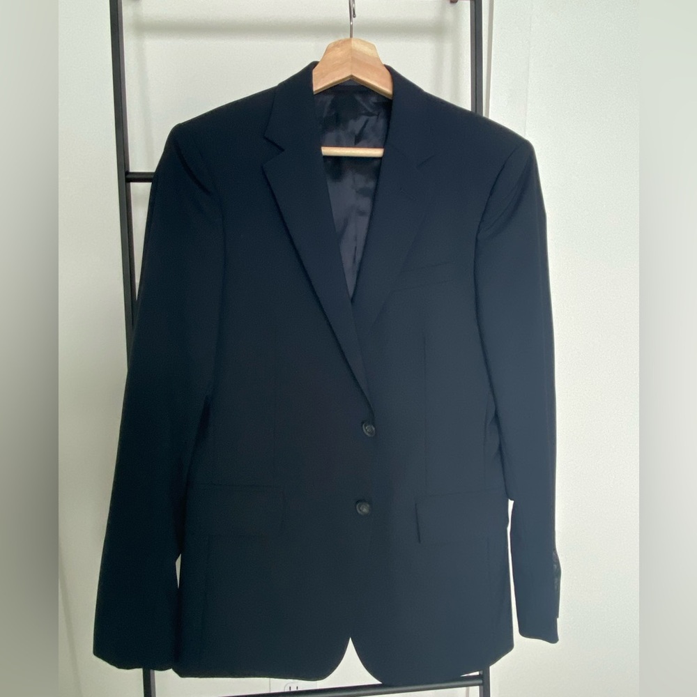 Prada Dark Navy Classic Suit